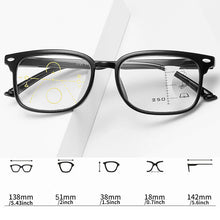 Load image into Gallery viewer, Men's Multifocal Reading Glasses Anti Light Reading Eyeglasses