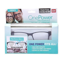 Load image into Gallery viewer, oNe pOwEr rEaDeRs aUtO FoCuS ReAdInG GlAsSeS,CoMpUtEr sCrEeNs uNiSeX AdJuStAbLe eYe gLaSsEs, AuTo aDjUsTiNg oPtIc fOr wOmEn aNd mEn mAgNiFyInG ReAdErS (pAcK Of 2) (Free Size 1)