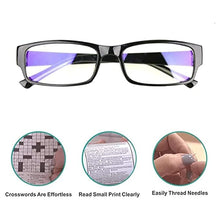 Load image into Gallery viewer, One Power Readers Auto Focus Reading Glasses, Clear Focus Auto Adjusting Optic for Women and Men, Black, (PACK OF 2)