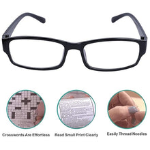 Load image into Gallery viewer, 2 Pcs One Power Readers Auto Focus Reading Glasses, Clear Focus Auto Adjusting Optic for Women and Men With Case and Cloth
