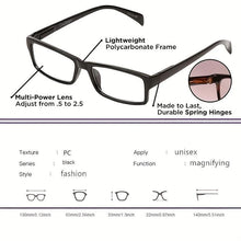 Load image into Gallery viewer, Autofocus Multifocal Readers Glasses Resin One Power Presbyopic Eyeglasses