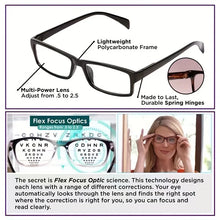 Load image into Gallery viewer, 2pcs Multifocal Readers Reading Glasses For Women Men Bifocal 50-250