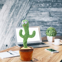 Load image into Gallery viewer, Dancing Talking Cactus Pot Toy