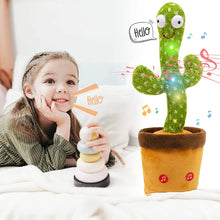 Load image into Gallery viewer, Dancing Talking Cactus Pot Toy