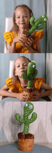 Load image into Gallery viewer, Dancing Talking Cactus Pot Toy