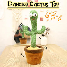 Load image into Gallery viewer, Dancing Talking Cactus Pot Toy