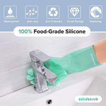 Load image into Gallery viewer, Silicone Dishwashing Gloves