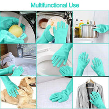 Load image into Gallery viewer, Silicone Dishwashing Gloves