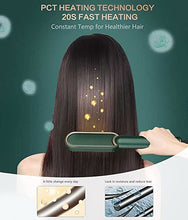 Load image into Gallery viewer, Stylbrush™ - Hair Straightener Brush- Hair Straightening Iron Built with Comb
