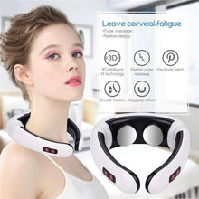 Load image into Gallery viewer, Neck Cervical Massager Impulse Treatment Massage Device