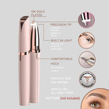 Load image into Gallery viewer, Eyebrow Trimmer Finishing Touch Brows Eyebrow Hair Remover