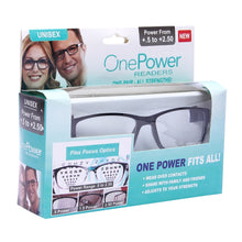 Load image into Gallery viewer, AUTO FOCUS  One Power Readers - AS SEEN ON TV! - Read Small Print and Computer Screens - no Changing Glasses - Flex Focus Optics - Reading Glasses for Men &  Women