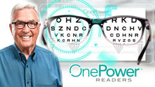 Load image into Gallery viewer, AUTO FOCUS  One Power Readers - AS SEEN ON TV! - Read Small Print and Computer Screens - no Changing Glasses - Flex Focus Optics - Reading Glasses for Men &  Women