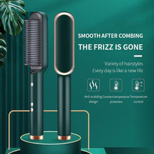 Load image into Gallery viewer, Stylbrush™ - Hair Straightener Brush- Hair Straightening Iron Built with Comb