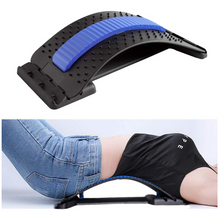 Load image into Gallery viewer, Back Pain Relief Product Back Stretcher, Spinal Curve Back Relaxation Device, Multi-Level Lumbar Region Back Support for Lower and Upper Muscle Pain Relief