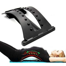 Load image into Gallery viewer, Back Pain Relief Product Back Stretcher, Spinal Curve Back Relaxation Device, Multi-Level Lumbar Region Back Support for Lower and Upper Muscle Pain Relief