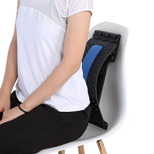 Load image into Gallery viewer, Back Pain Relief Product Back Stretcher, Spinal Curve Back Relaxation Device, Multi-Level Lumbar Region Back Support for Lower and Upper Muscle Pain Relief