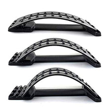 Load image into Gallery viewer, Back Pain Relief Product Back Stretcher, Spinal Curve Back Relaxation Device, Multi-Level Lumbar Region Back Support for Lower and Upper Muscle Pain Relief