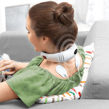 Load image into Gallery viewer, Neck Cervical Massager Impulse Treatment Massage Device