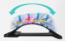 Load image into Gallery viewer, Back Pain Relief Product Back Stretcher, Spinal Curve Back Relaxation Device, Multi-Level Lumbar Region Back Support for Lower and Upper Muscle Pain Relief