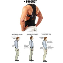 Load image into Gallery viewer, Postcor™ Premium Posture Corrector Shoulder Back Support Belt - RELIEF FROM BAD POSTURE AND BACK PROBLEMS!