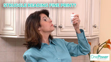 Load image into Gallery viewer, AUTO FOCUS  One Power Readers - AS SEEN ON TV! - Read Small Print and Computer Screens - no Changing Glasses - Flex Focus Optics - Reading Glasses for Men &  Women