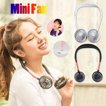 Load image into Gallery viewer, NEW PORTABLE HANGING NECK FAN
