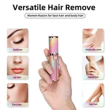 Load image into Gallery viewer, 2in1 Eyebrow ,Facial, Hair Remover for Women rechargeable Trimmer
