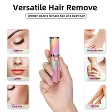 Load image into Gallery viewer, 2in1 Eyebrow ,Facial, Hair Remover for Women rechargeable Trimmer