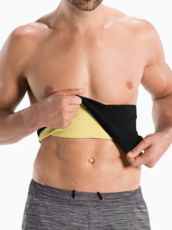 Slimofitᵀᴹ - UNISEX SWEAT Tummy Shaper for Women & Men Sweat Slim Belt Tummy Belt Shapewear for Belly. Body Shaper Belt for Stomach
