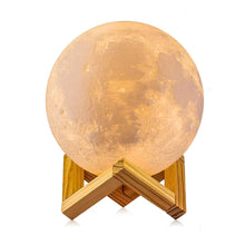 Load image into Gallery viewer, 3D Moon Lamp