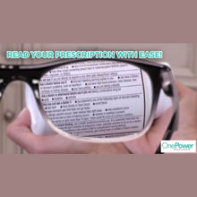 Load image into Gallery viewer, AUTO FOCUS  One Power Readers - AS SEEN ON TV! - Read Small Print and Computer Screens - no Changing Glasses - Flex Focus Optics - Reading Glasses for Men &amp;  Women
