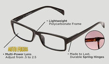 Load image into Gallery viewer, Reading Glasses from One Power Readers - Read Small Print and Computer Screens - no Changing Glasses(1 Piece)
