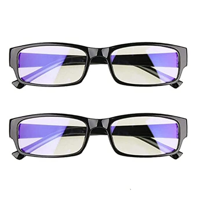 2 Pcs One Power Readers Auto Focus Reading Glasses, Clear Focus Auto Adjusting Optic for Women and Men
