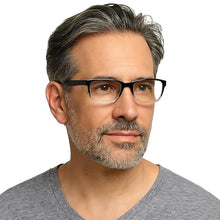 Load image into Gallery viewer, One Power Auto Focus Reading Glasses for Men &amp; Women – +0.5 to +2.5 Power Flex Focus Blue Light Blocking Specs–Progressive Magnifying Rimless Lightweight Readers for Computer, Books &amp; Screens
