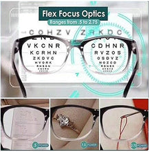 Load image into Gallery viewer, One Power Readers Auto Focus Reading Glasses, Clear Focus Auto Adjusting Optic for Women and Men, Black,(PACK OF 1)
