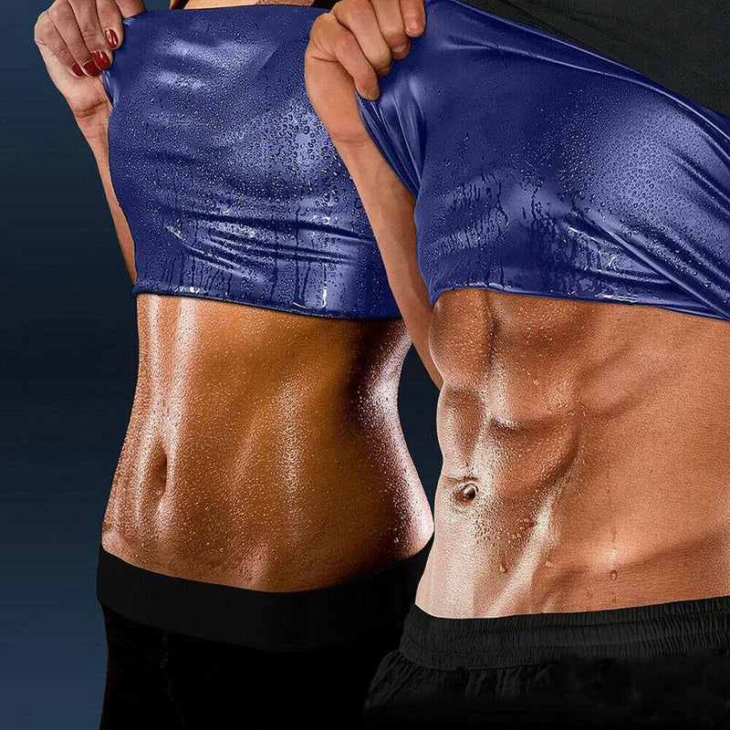 Slimofitᵀᴹ - Premium Sweat Shaper for Men &  women( Black )
