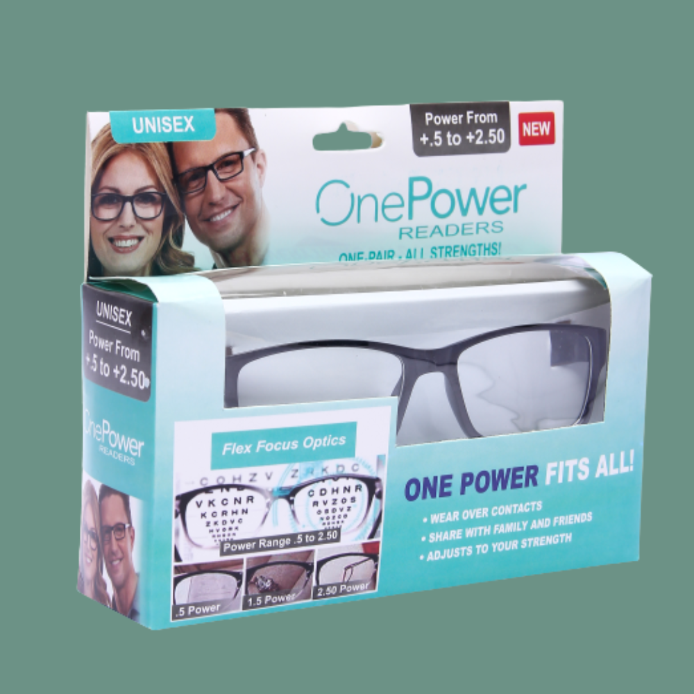 New AUTO FOCUS One Power Readers - AS SEEN ON TV! - Read Small Print a ...