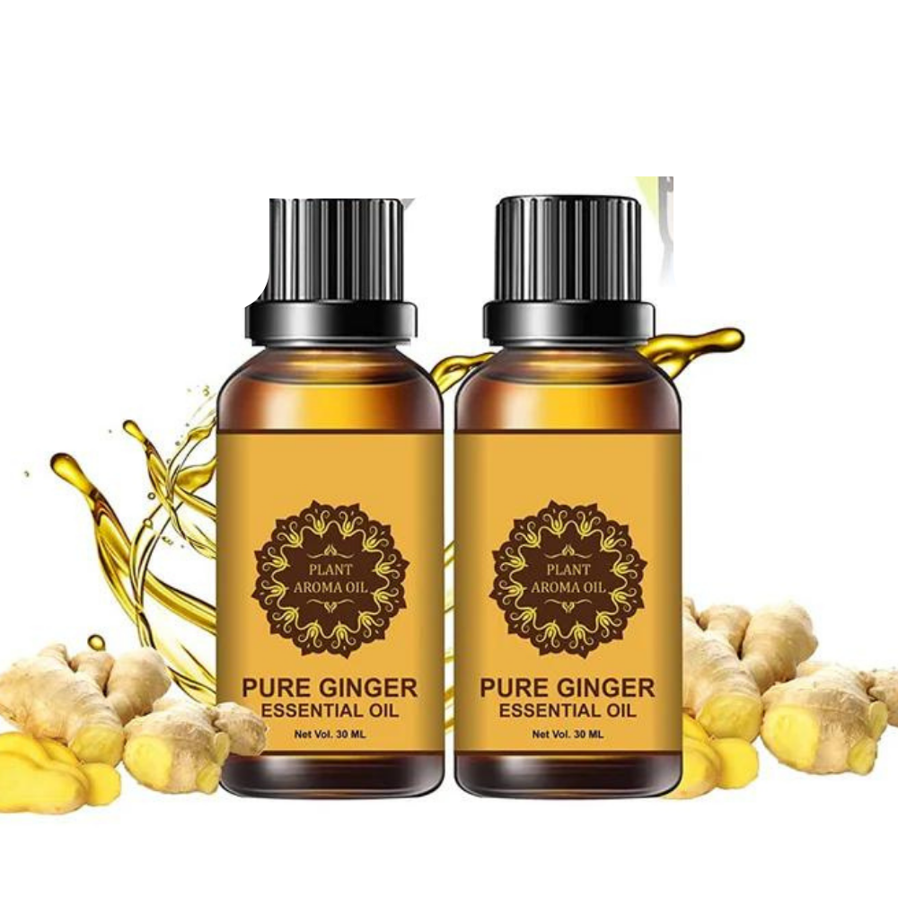Ginger Essential Oil, Ginger Oil Belly Drainage Ginger Oil Drainage Ginger Oil