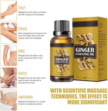 Load image into Gallery viewer, Pure Ginger Essential Oil, Ginger Oil Belly Drainage Ginger Oil Drainage Ginger Oil
