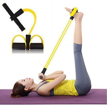 Load image into Gallery viewer, Abpul™ Pull Resistance Gym, Yoga Sports, Exercise Equipment (Multicolour)
