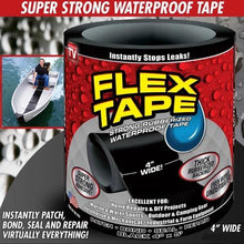 Load image into Gallery viewer, FLEX TAPE - Instantly Patch, Bond, Seal and Repair Virtually Everything ! - Water Leak Rubberized Waterproof Seal Flex Seal Flex Tape Super Strong Adhesive
