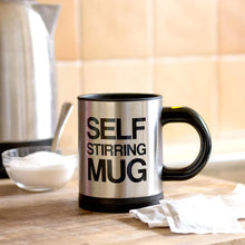 Load image into Gallery viewer, Stirmug™ - Automatic Stainless Steel Coffee Mixing Blender Self Stirring Mug (Plastic interior)
