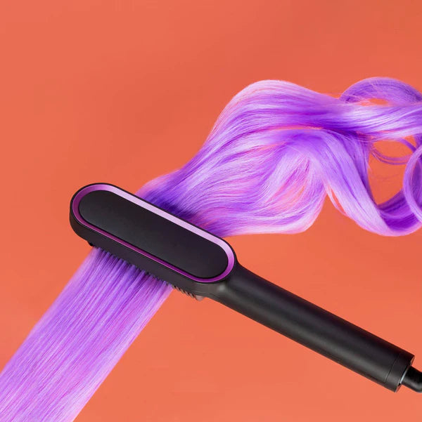 Stylbrush™ - Hair Straightener Brush- Hair Straightening Iron Built with Comb