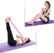 Load image into Gallery viewer, Abpul™ Pull Resistance Gym, Yoga Sports, Exercise Equipment (Multicolour)
